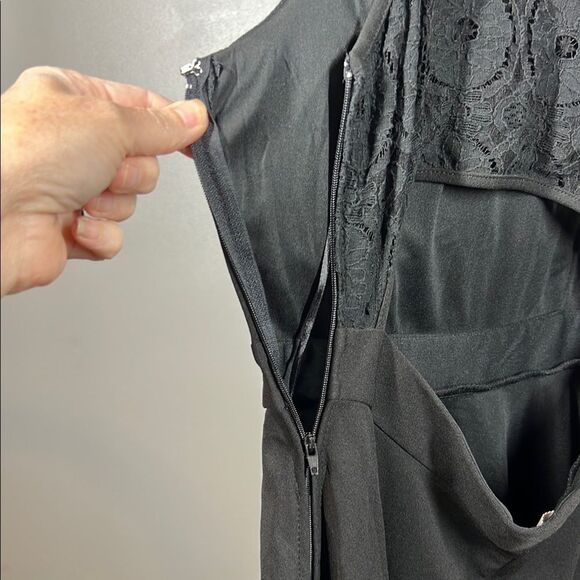 Miami Black Halter Mini Sundress - Picture 5 of 6